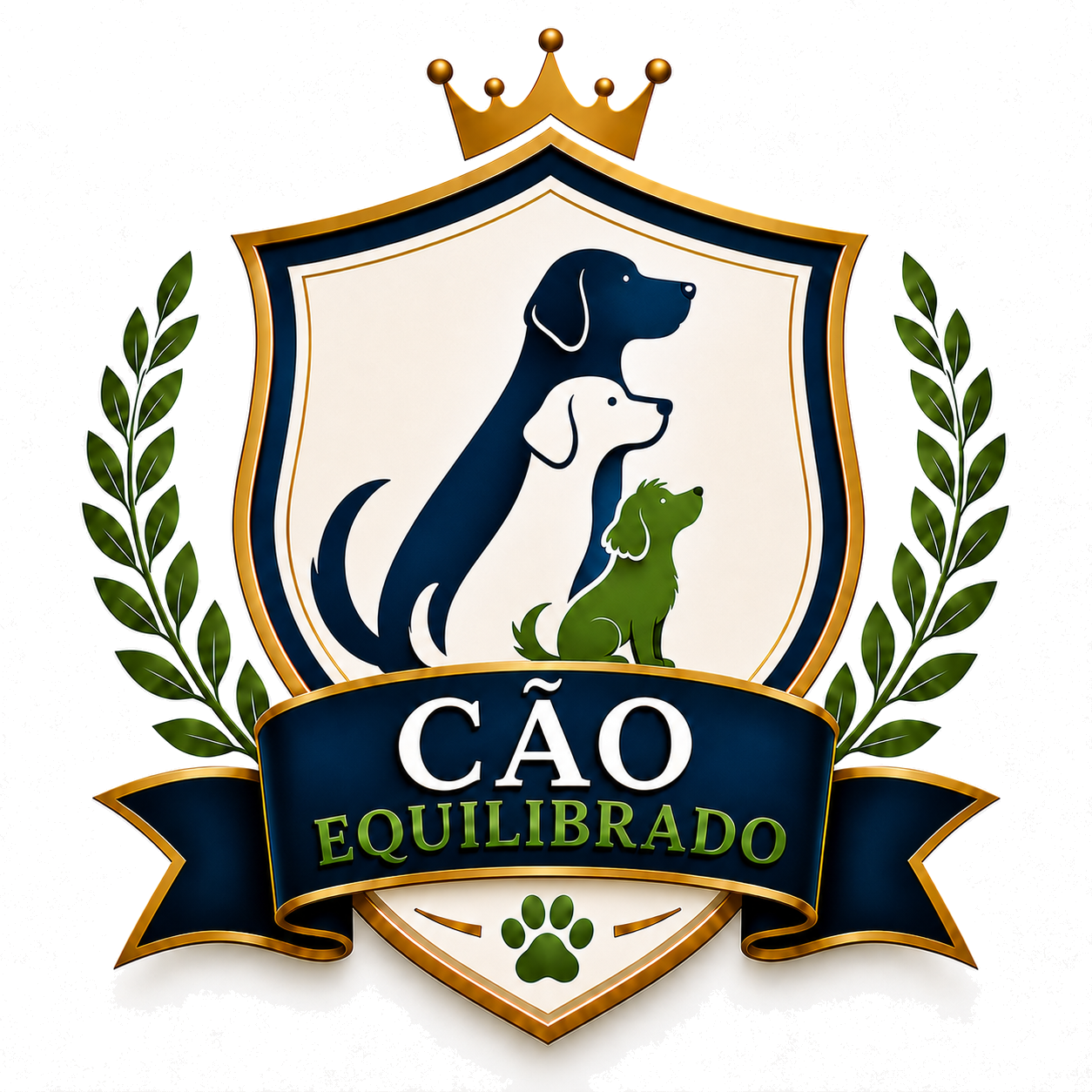 Brasão oficial Cão Equilibrado